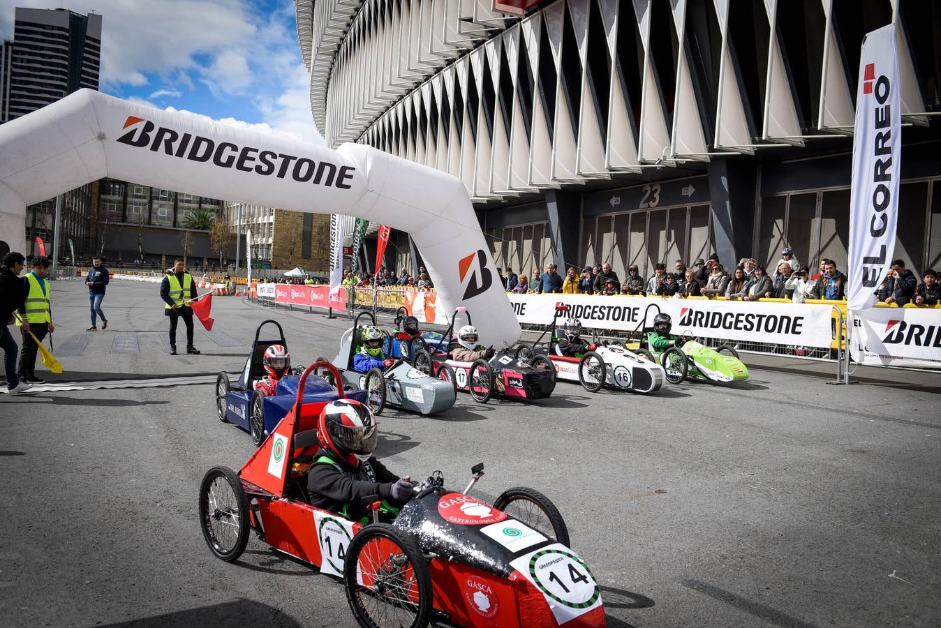 Campeonato de vehículos eléctricos en San Mamés