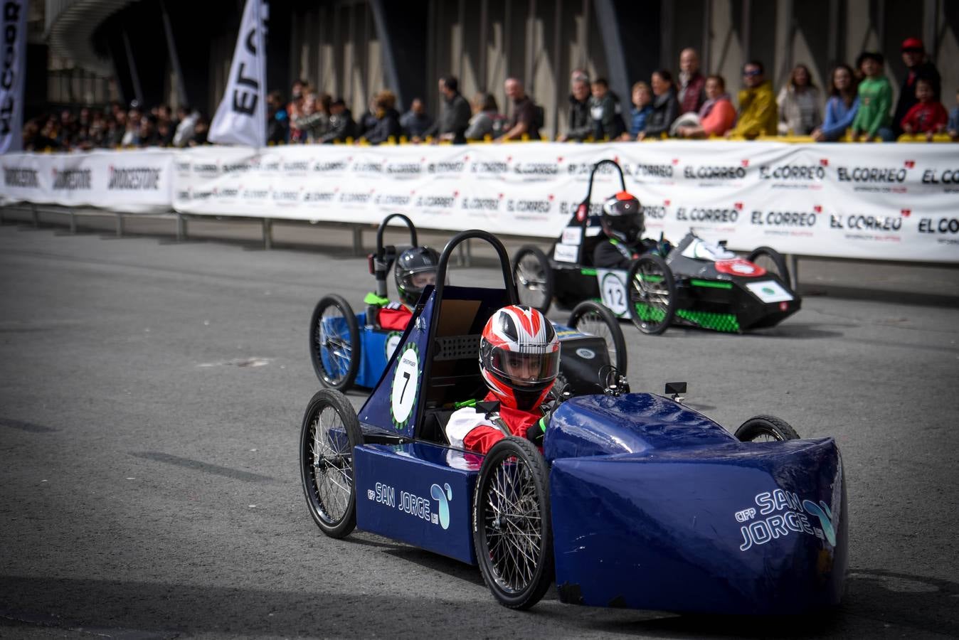 Campeonato de vehículos eléctricos en San Mamés