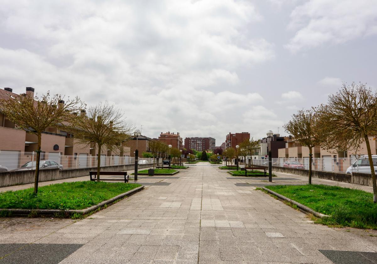 Vista del barrio de Lakua.