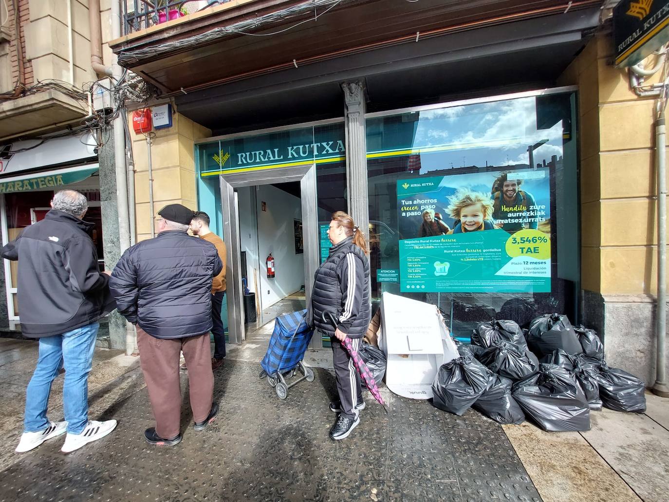 Las imágenes de las inundaciones en Erandio y Zorrozaurre