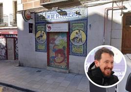 Imagen del local donde está situado el bar de Pablo Iglesias