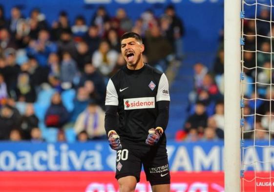 El portero del Amorebieta Pablo Campos vuelve a ser citado por la selección sub'21