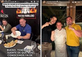El influencer 'Cenando con Pablo' disfruta de un finde gastronómico en Euskadi