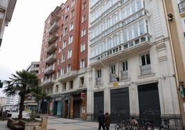 Imagen de archivo de la fachada de la antigua sede de la Seguridad Social en la calle Postas.