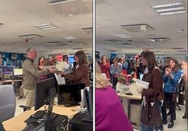 Emotiva despedida y regalo sorpresa de los compañeros de Ana Blanco en su último día en TVE