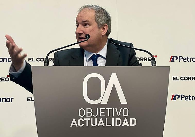 Jordi Hereu en un momento de su intervención.