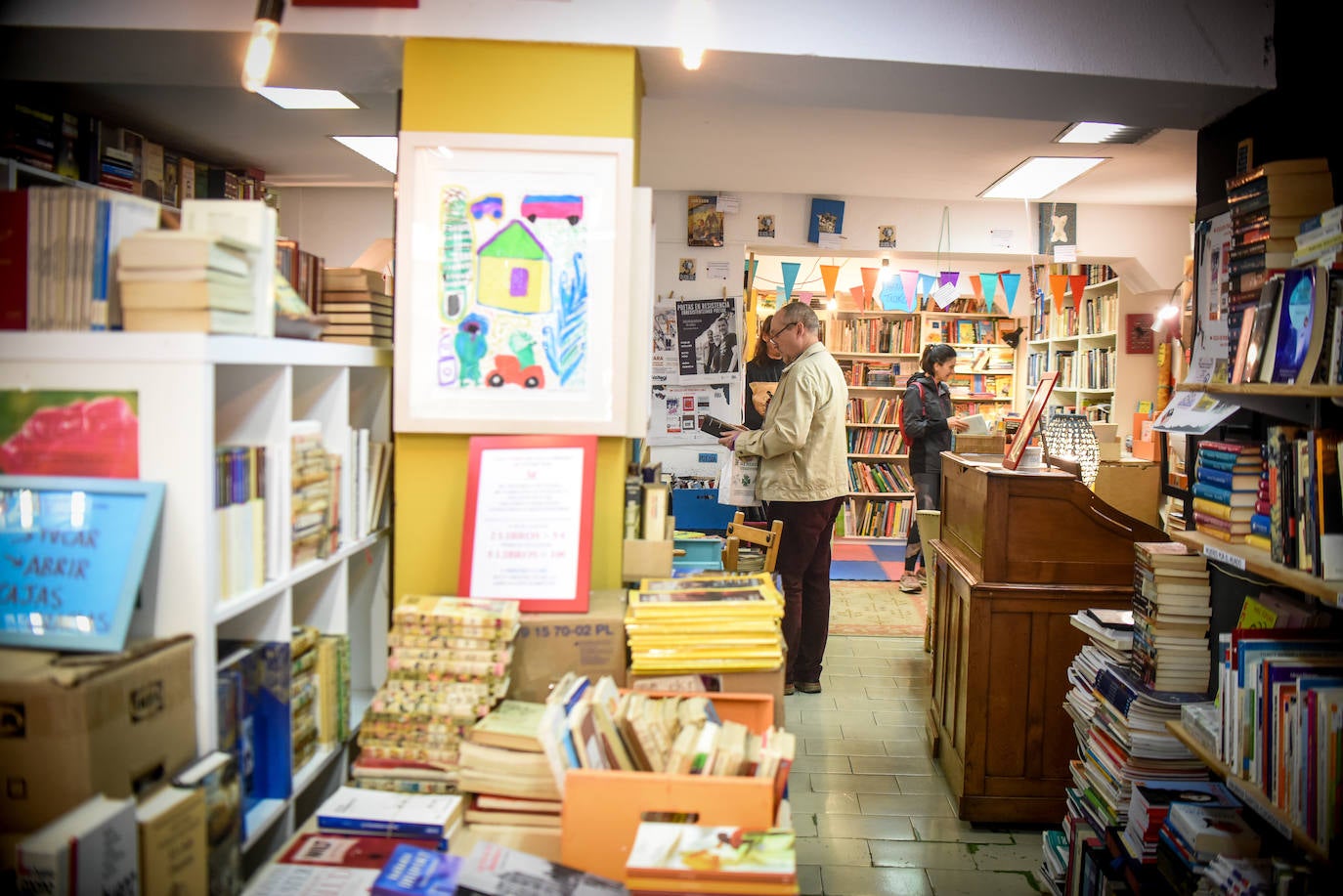 La librería «mágica» de Bilbao con todos los libros a 3 euros