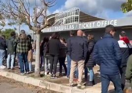 El Mallorca impide a una veintena de hinchas del Athletic comprar entradas en taquilla