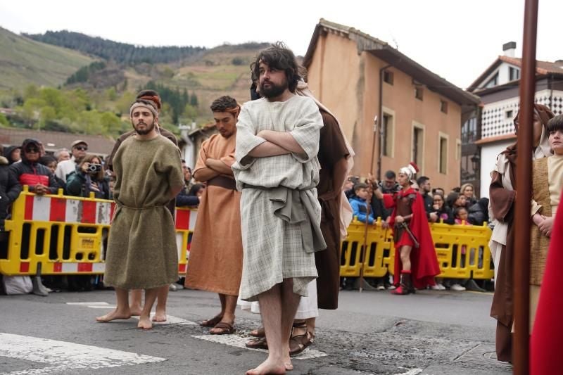 Las imágenes de la Pasión Viviente de Balmaseda