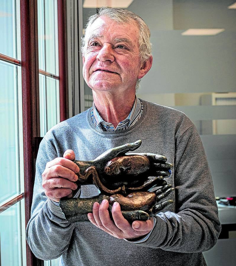 Joseba Aranzabal ha sido casi cuarenta años el coordinador de trasplantes de Euskadi.