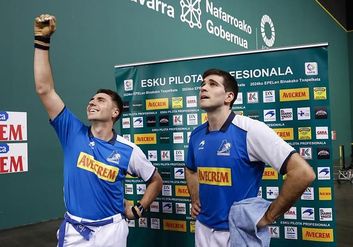 Peio Etxeberria y Zabaleta, campeones del Parejas