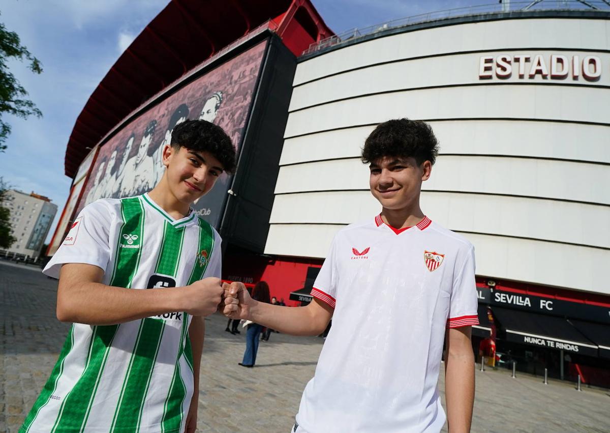 Imagen secundaria 1 - ¿Por qué los del Betis van con el Athletic y los del Sevilla con el Mallorca?