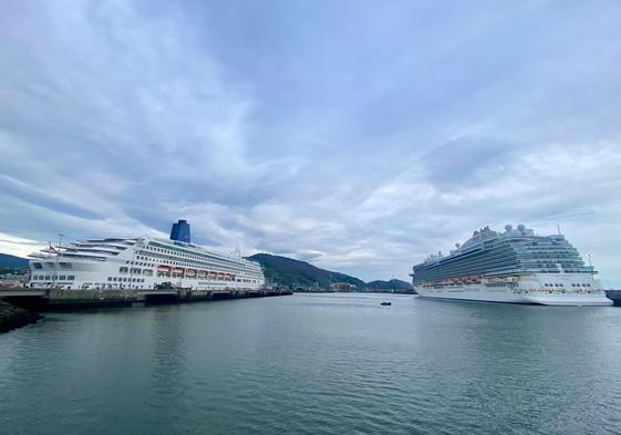 Los primeros cruceros de la temporada.