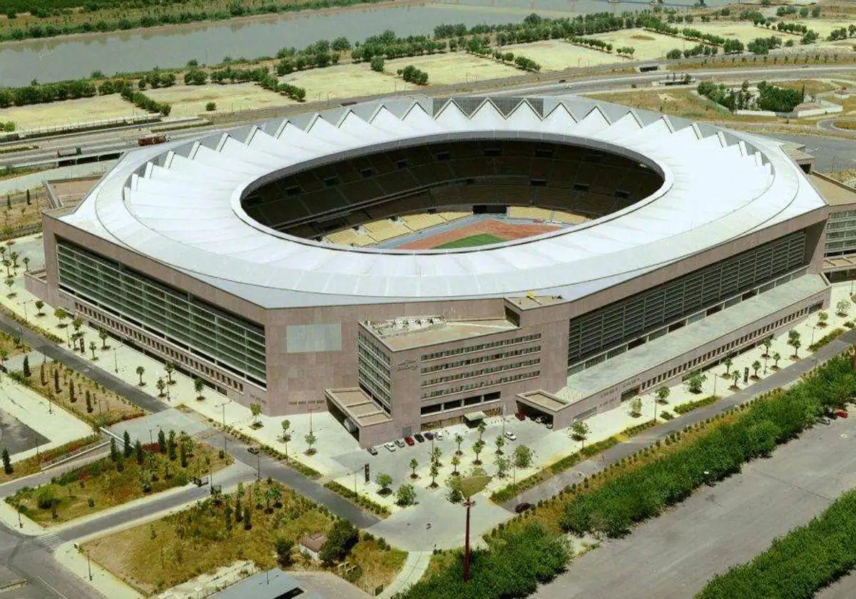 Vista del estadio de La Cartuja.