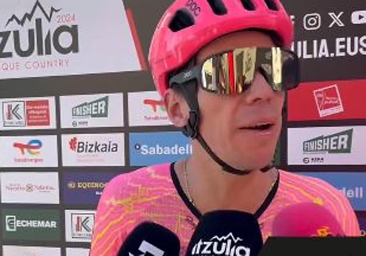 El guiño de Rigoberto Urán a la Itzulia sobre las llegadas