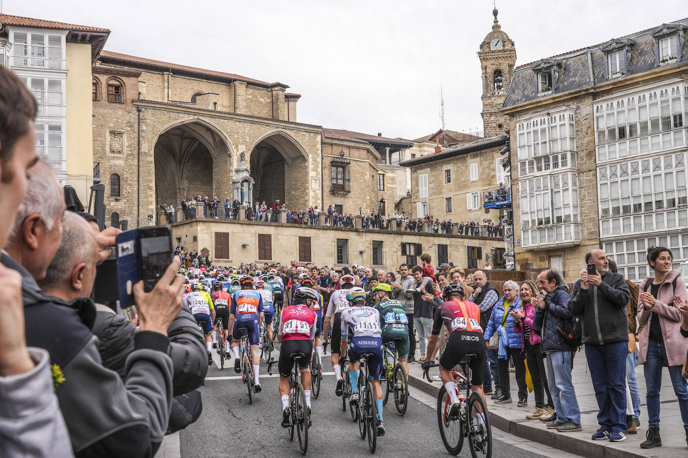 La Itzulia a su paso por Vitoria y Álava