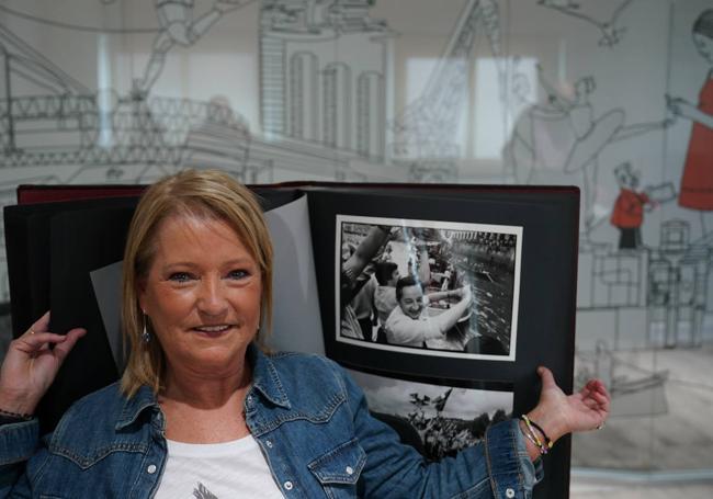 Sobre estas líneas, Sandra Aurtenetxe, hija del presidente del Athletic campeón.