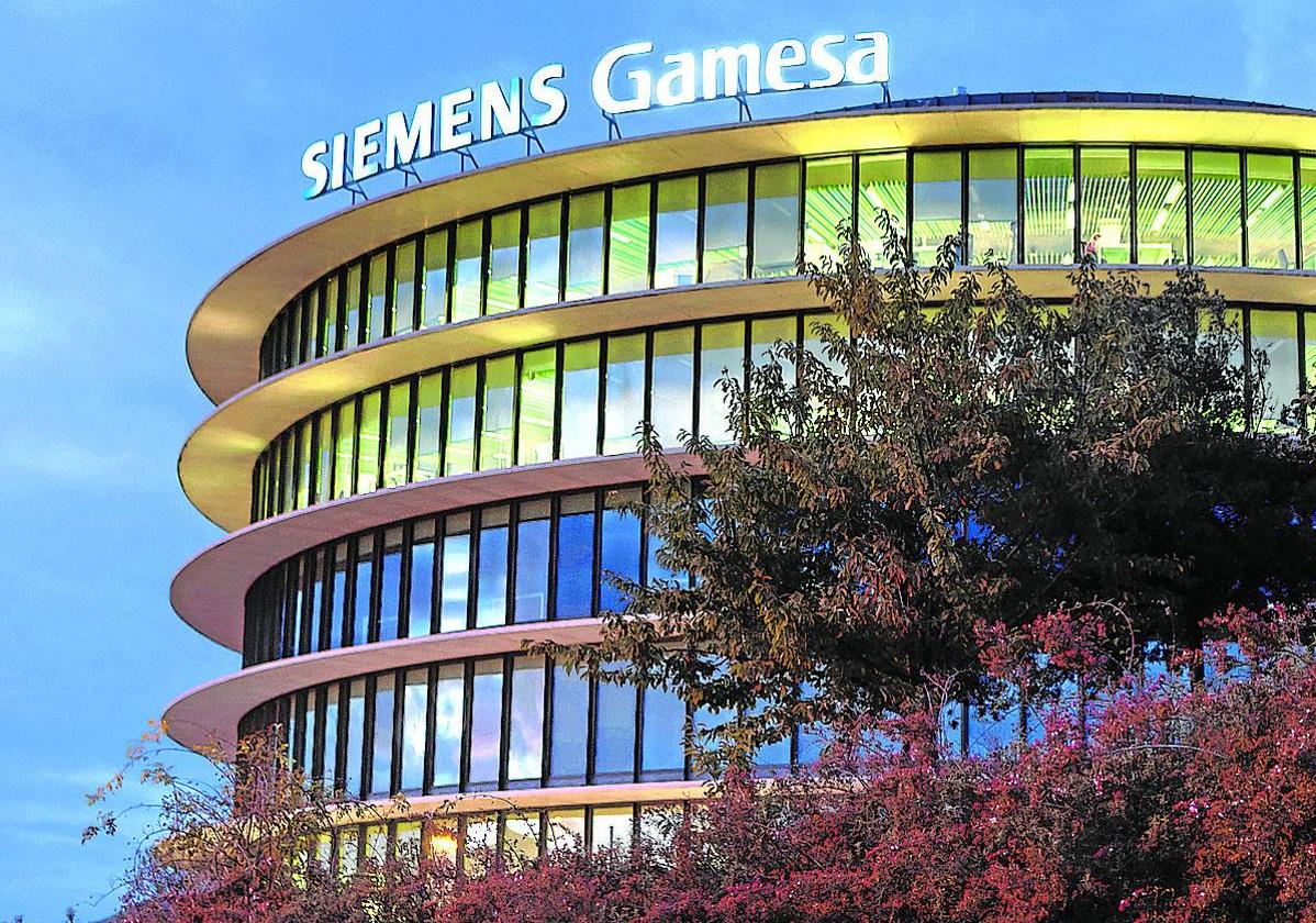 Imagen del centro que tiene Siemens Gamesa en la localidad navarra de Sarriguren.