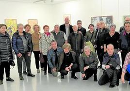 Una representación de la Asociación Artística abre hoy una exposición colectiva en Portalea.