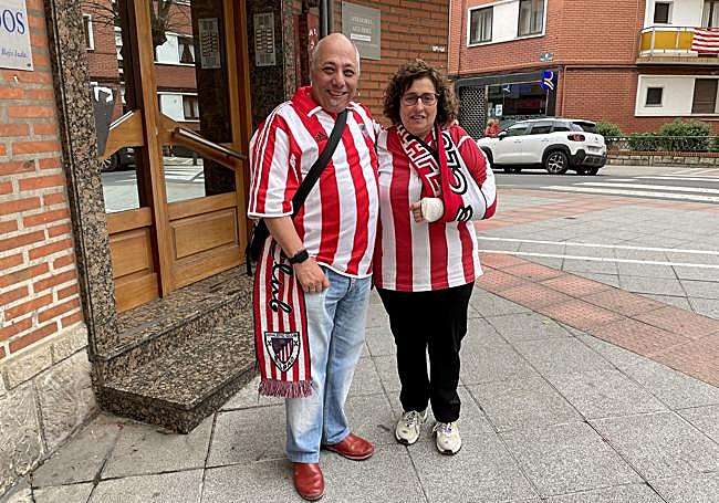 Juan Domínguez y María Isabel Lesta.