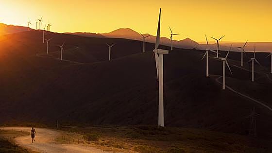 Iberdrola estudia incrementar la potencia del parque eólico de Elgea con molinos más eficientes