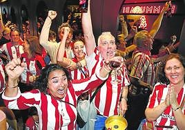 El sentimiento rojiblanco, ese que va más allá lo futbolístico, se extendió por todos los corazones que sienten el Athletic.