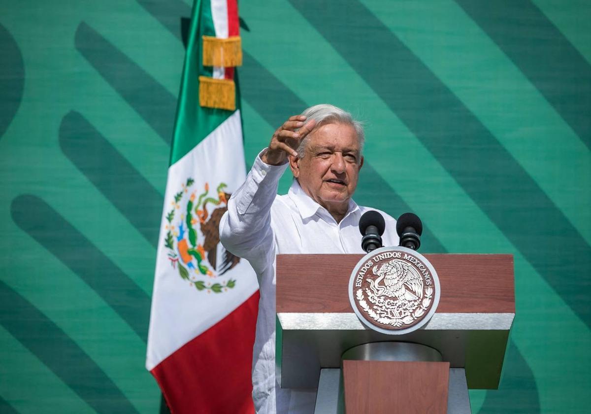 El presidente de México, Andrés Manuel López Obrador.