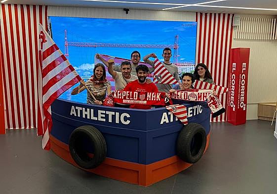 Busca tu fotografía con la gabarra de EL CORREO