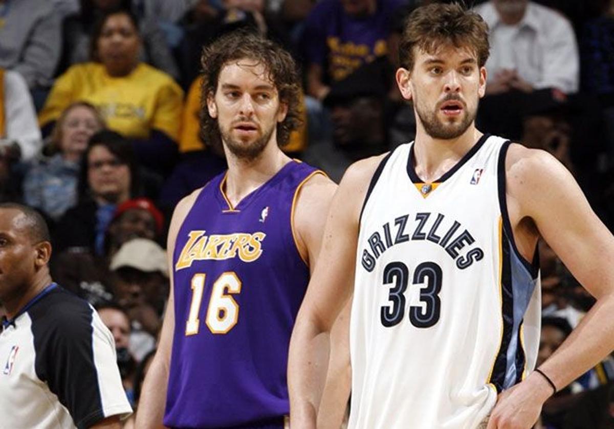 Pau eta Marc Gasol