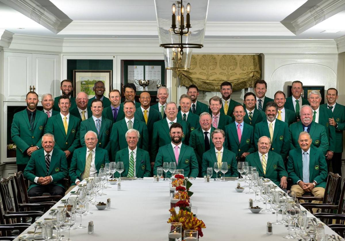 Jon Rahm, junto a José María Olazabal y Sergio García, entre otros campeones.