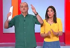 Ramón García y Gloria Santoro reaccionan así a la confesión de la espectadora.