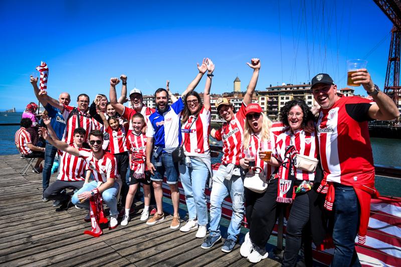 Portugalete dice adiós a la gabarra: «La copa del Rey es como la copa del mundo para Bilbao»