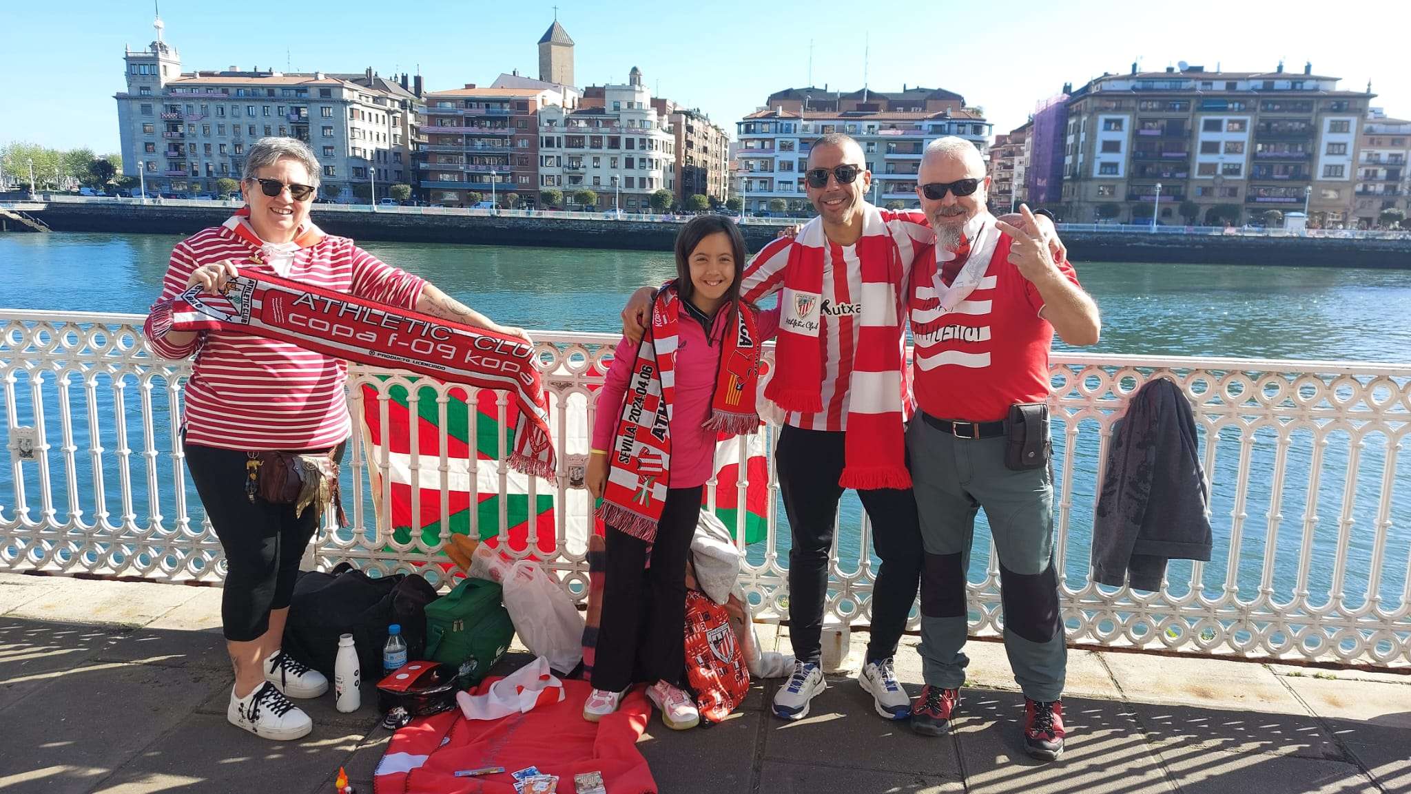 Portugalete dice adiós a la gabarra: «La copa del Rey es como la copa del mundo para Bilbao»