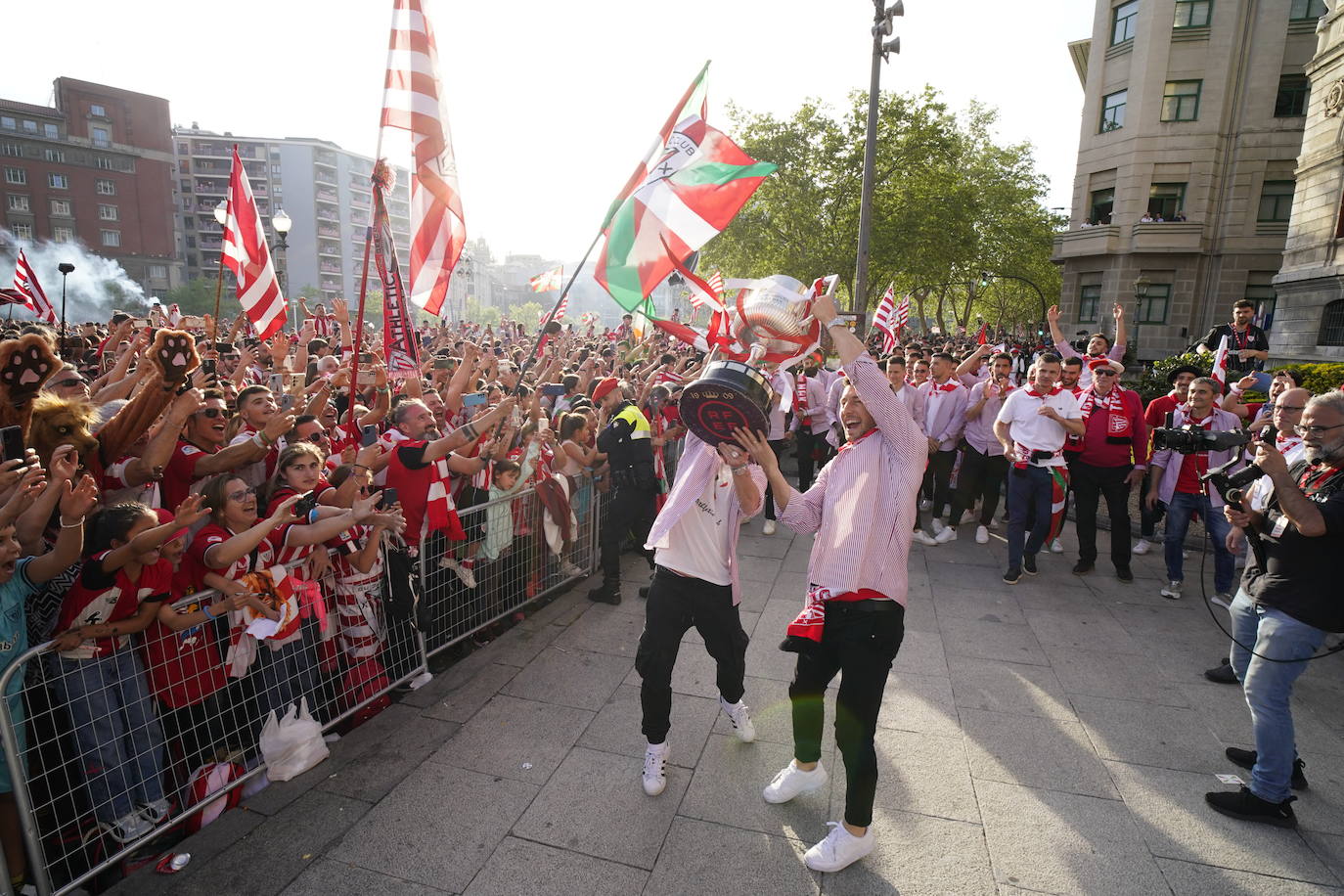 Fotos | Así ha sido el recibimiento en el Ayuntamiento