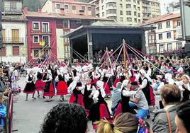 La Euskal jaia llenará de música, danza y colorido el municipio.