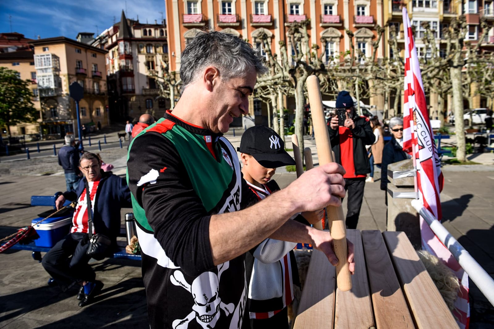 Portugalete dice adiós a la gabarra: «La copa del Rey es como la copa del mundo para Bilbao»