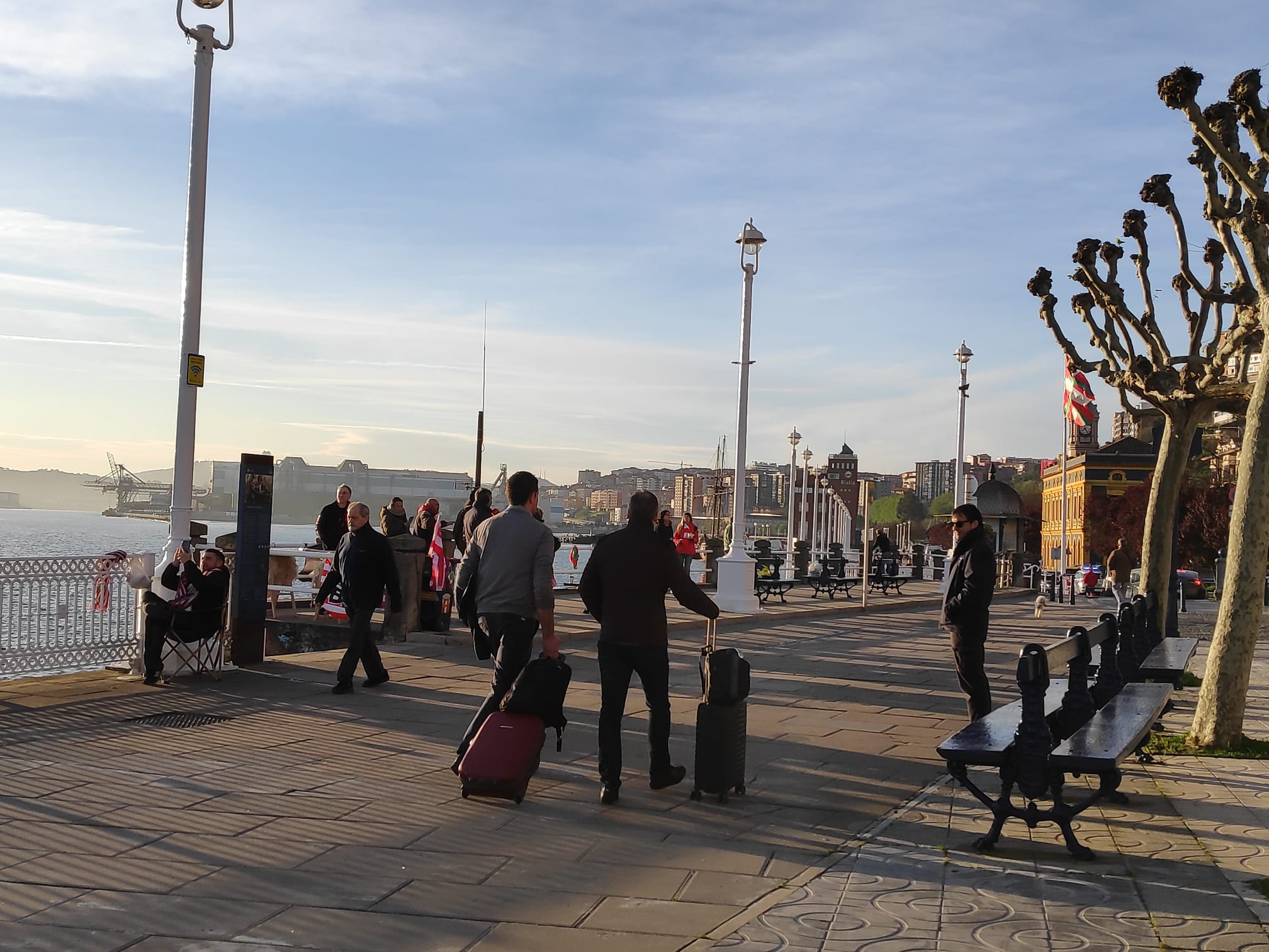 Portugalete dice adiós a la gabarra: «La copa del Rey es como la copa del mundo para Bilbao»
