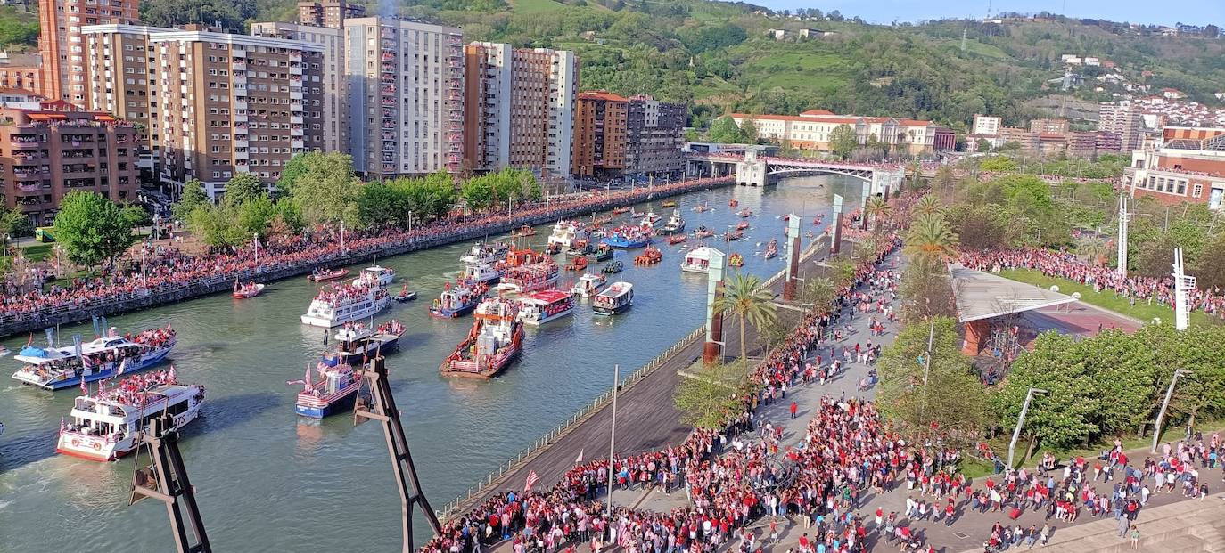 El recorrido de la gabarra foto a foto