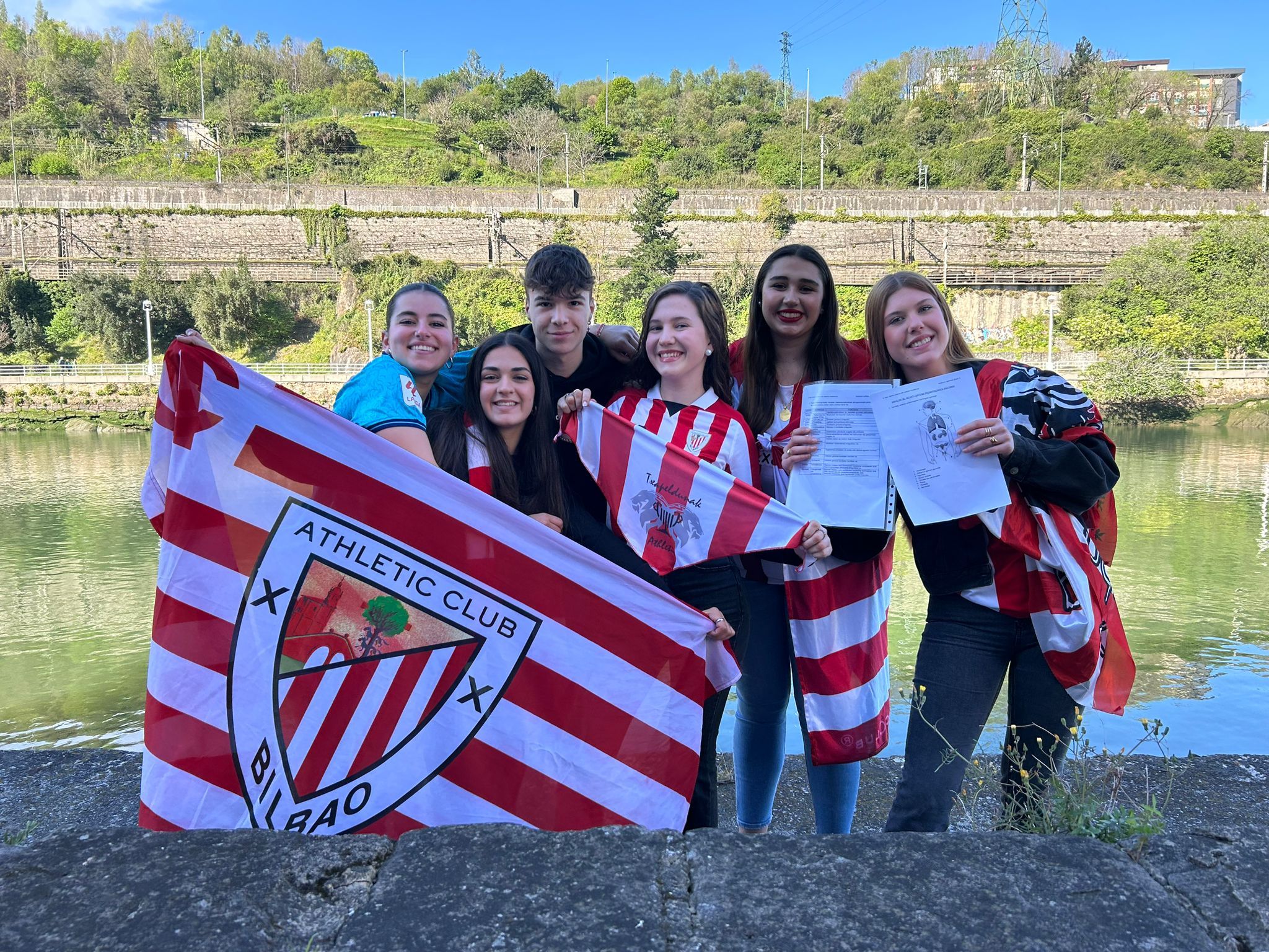 Las imágenes de la fiesta de la gabarra en Bilbao