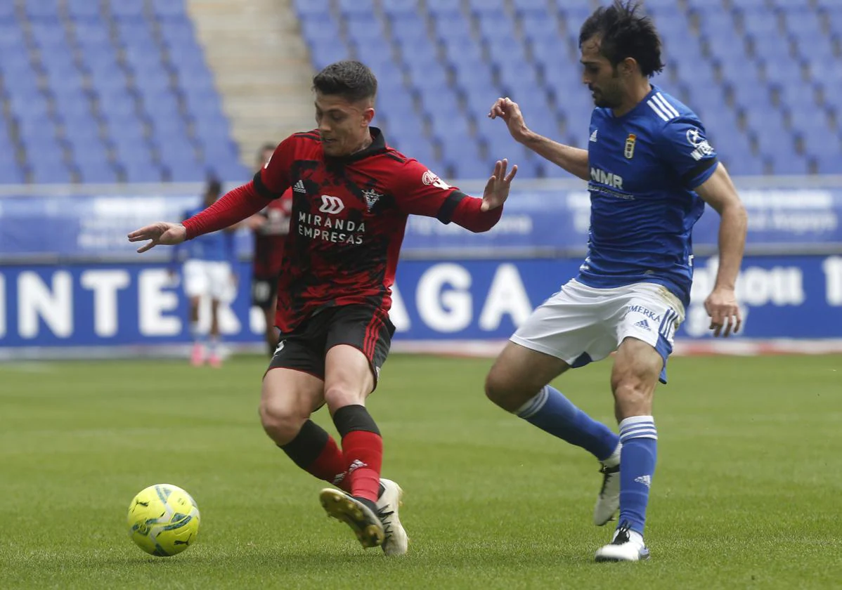 El Mirandés quiere asaltar por primera vez en la Liga el Tartiere para coger  aire | El Correo