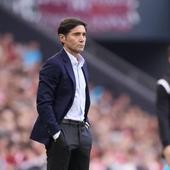 Marcelino, emocionado tras felicitar al Athletic por la Copa: «Hemos sufrido juntos, se lo merecen»