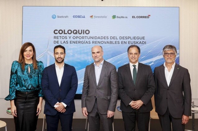 Resumen del coloquio Retos y oportunidades del despliegue de las energías renovables en Euskadi