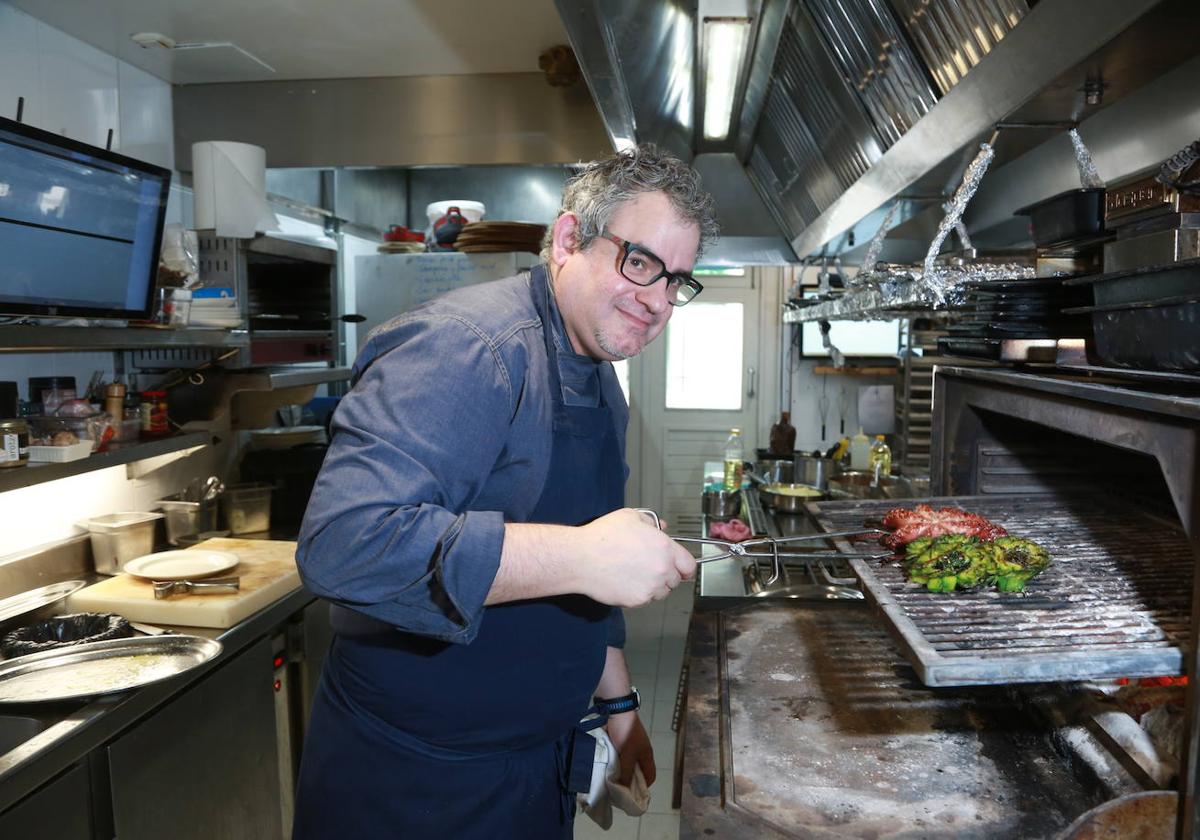 El chef Josu Salvatierra.