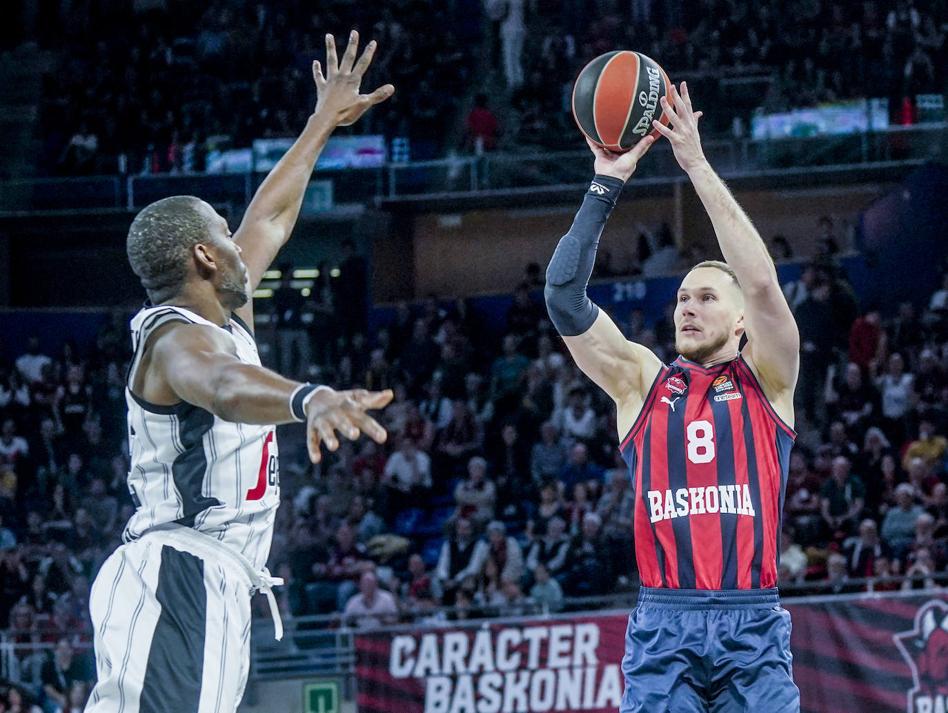 La crucial victoria del Baskonia sobre el Virtus Bolonia