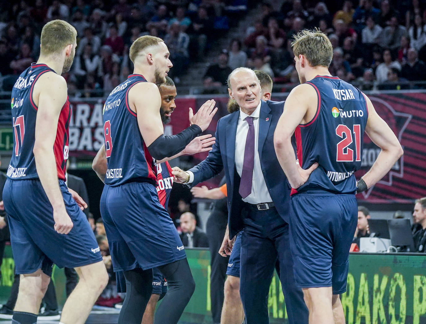 La crucial victoria del Baskonia sobre el Virtus Bolonia