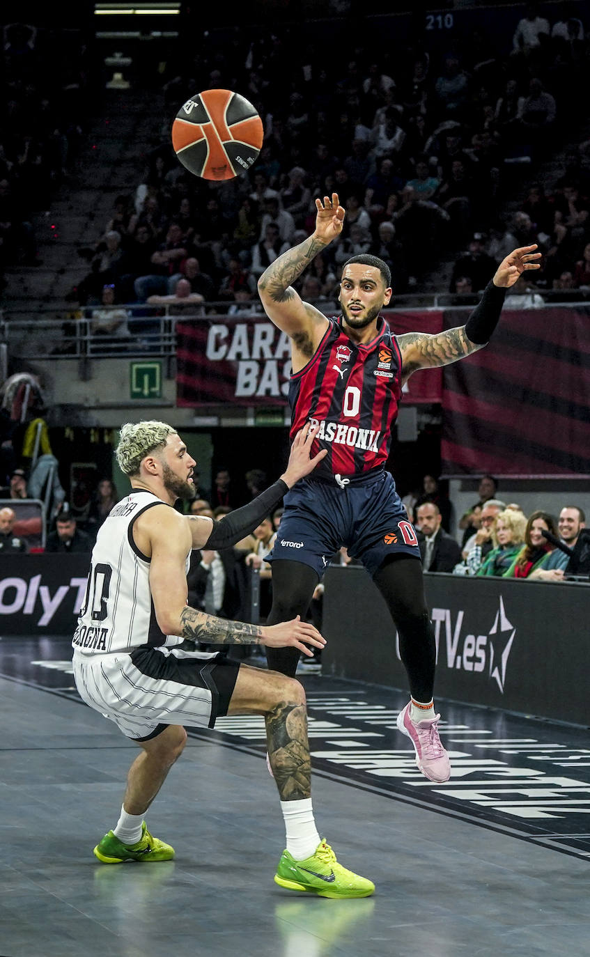 La crucial victoria del Baskonia sobre el Virtus Bolonia