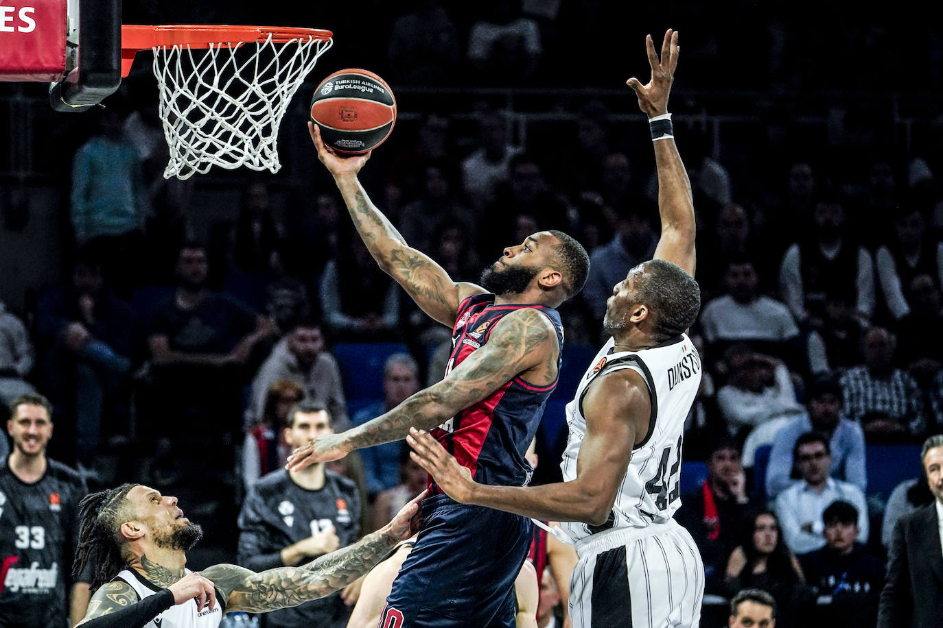 La crucial victoria del Baskonia sobre el Virtus Bolonia