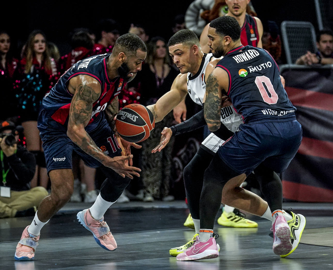 La crucial victoria del Baskonia sobre el Virtus Bolonia