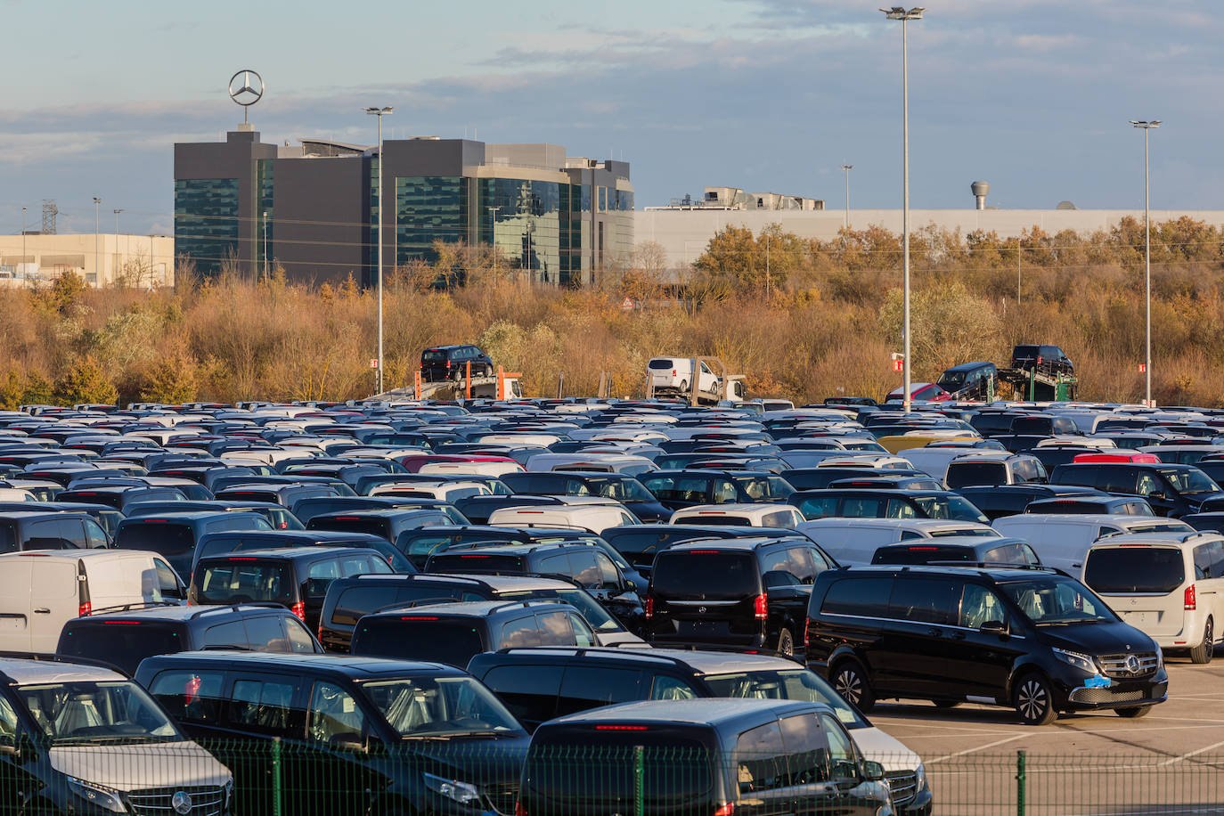 Furgonetas fabricas en la planta alavesa de Mercedes