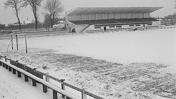 Mendizorroza bajo la nieve